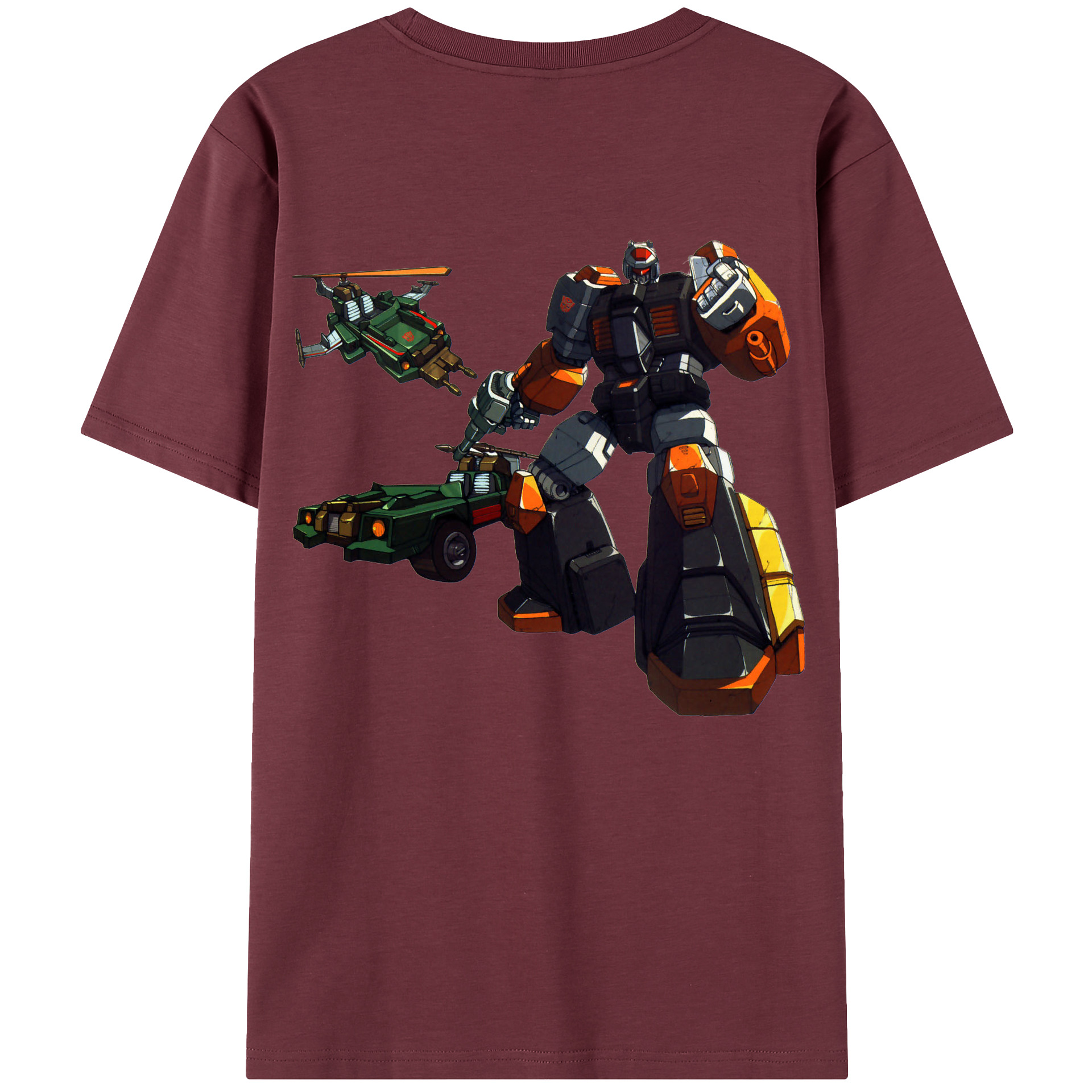 （画像用）  綿100％半袖Tシャツ（背面プリント）